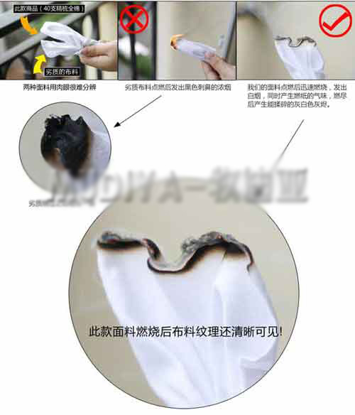韩版修身工衣T恤衫定做面料检测图