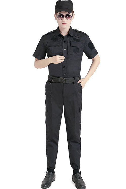 新款夏季保安执勤作训工作服套装