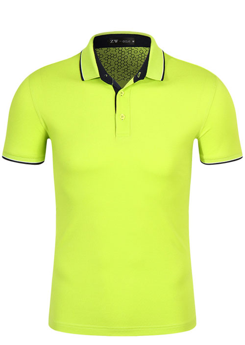 果绿绝POLO衫工作服定制