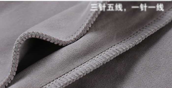 深圳工作服厂家加厚套头卫衣定做之产品细节走线图
