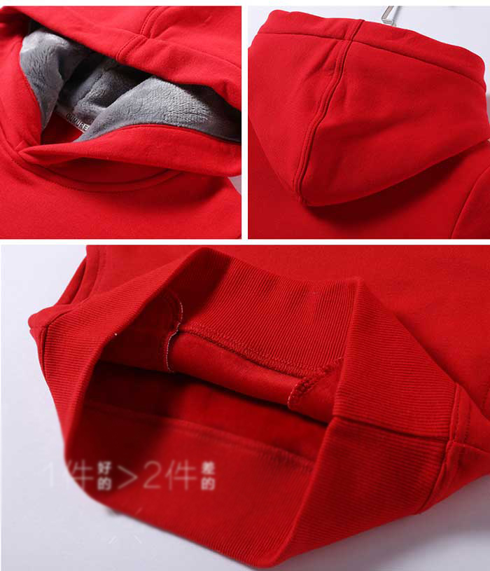 深圳工作服厂家加厚套头卫衣定做之产品细节图